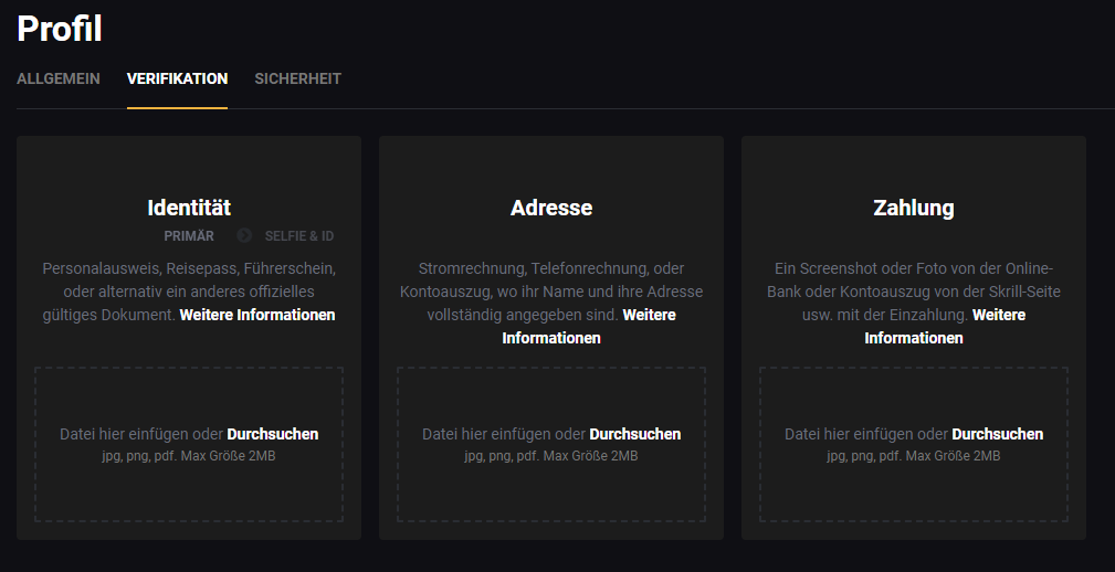 KYC und Verifikation im Casino