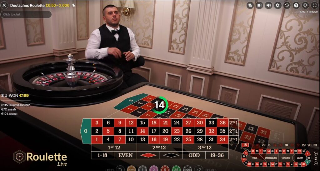 live casino roulette auf deutsch